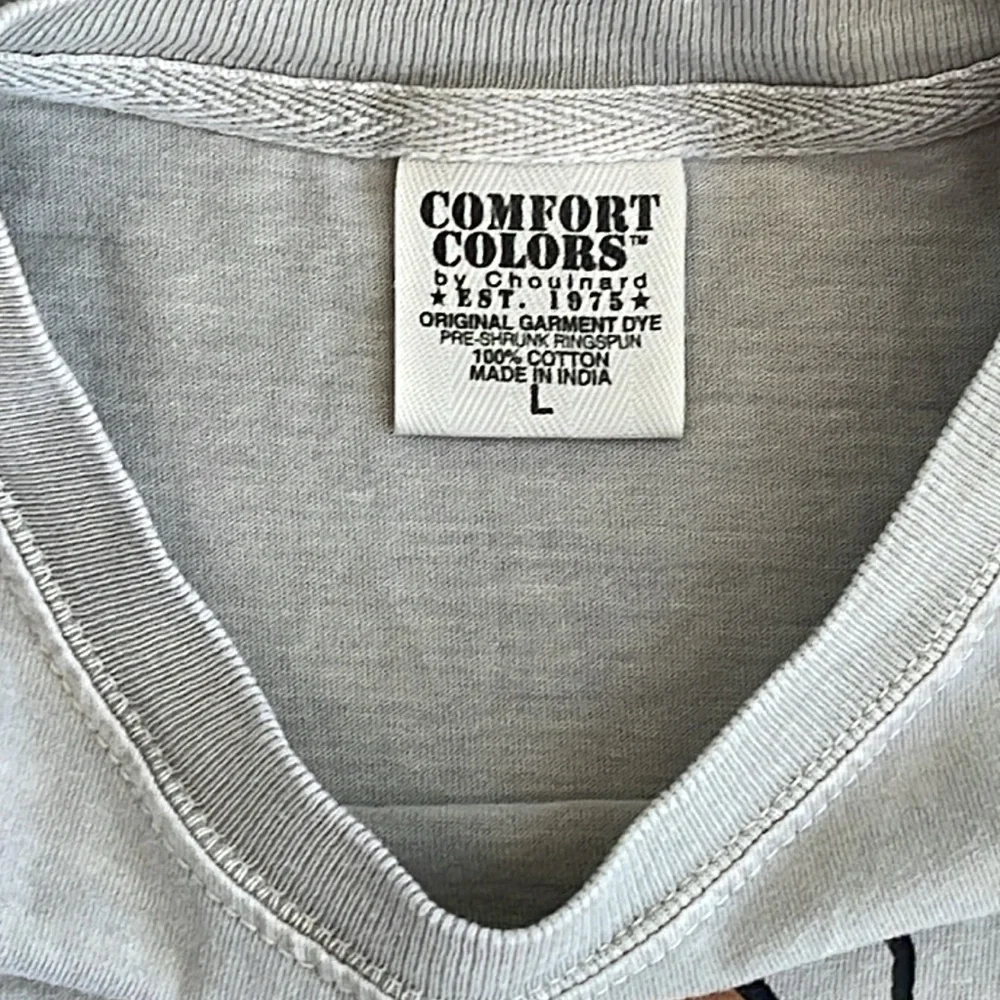 Mike Made This”Toasted” Green Comfort Colors by Chouinard Graphics Crewneck T-L - Picture 3 of 5